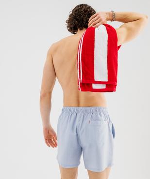 Short de bain rayé à taille élastiqué homme - LuluCastagnette vue3 - LULU CASTAGNETTE GEMO FOR GOOD - GEMO