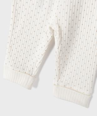 Ensemble naissance évolutif 3 pièces bébé : body, pantalon, bonnet vue6 - GEMO 4G BEBE - GEMO
