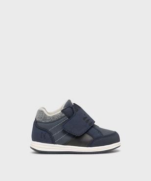 Chaussures premiers pas fermeture scratch bébé garçon - Hobiz vue1 - HOBIZ - GEMO