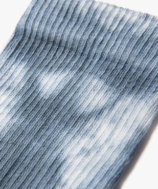 Chaussettes hautes tie and dye homme (lot de 3) vue2 - GEMO(HOMWR HOM) - GEMO