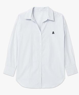 Chemise femme à rayures - LuluCastagnette vue5 - LULUCASTAGNETTE - GEMO