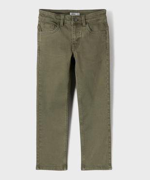 Pantalon en matière résistante extensible garçon vue1 - GEMO (ENFANT) - GEMO