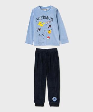 Pyjama en velours garçon - Pokémon vue1 - POKEMON - GEMO