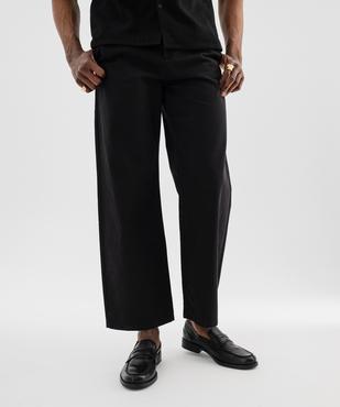 Pantalon chino coupe large homme vue1 - GEMO 4G HOMME - GEMO
