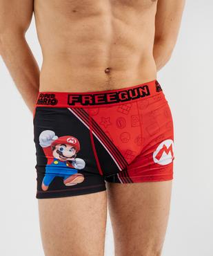 Boxer en microfibre motifs Mario homme - Freegun x Super Mario vue2 - MARIO - GEMO