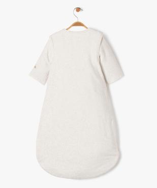Gigoteuse en velours avec manches amovibles bébé - LuluCastagnette vue4 - LULUCASTAGNETTE - GEMO