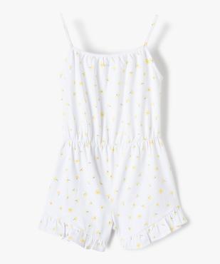 Combishort fille à fines bretelles et motif iridescent vue3 - GEMO (ENFANT) - GEMO