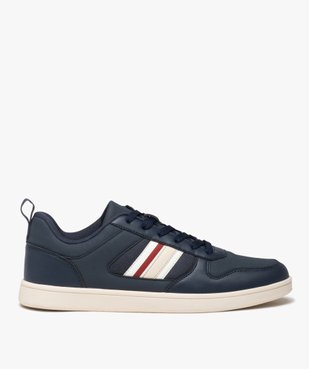 Baskets homme à lacets et bande contrastante style rétro vue1 - GEMO (SPORTSWR) - GEMO