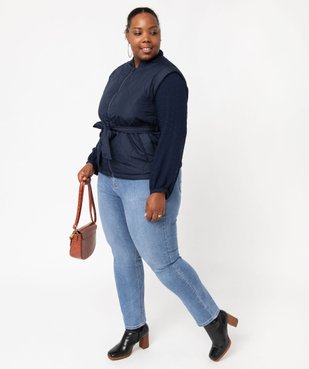 Blouson sans manches matelassé femme grande taille vue5 - GEMO 4G GT - GEMO