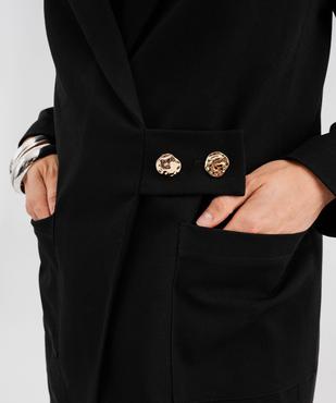 Blazer à fermeture fantaisie femme vue4 - GEMO(FEMME PAP) - GEMO