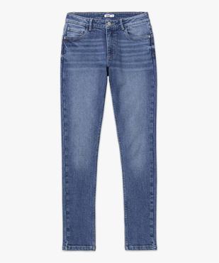 Jean femme coupe Slim coloris délavé vue4 - GEMO 4G FEMME - GEMO