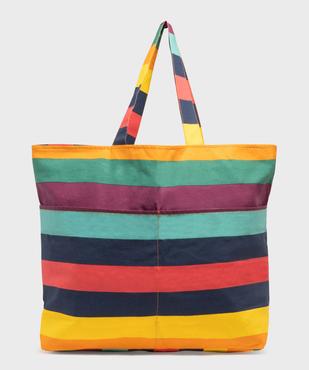 Sac de plage multicolore format XXL vue1 - GEMO (ACCESS) - GEMO