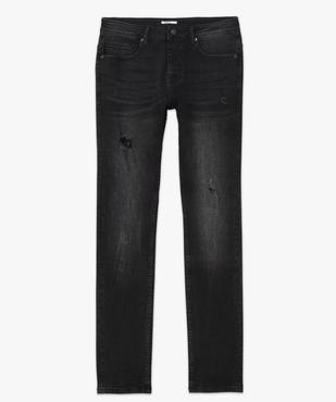 Jean homme coupe slim avec marques d’usure vue4 - GEMO (HOMME) - GEMO
