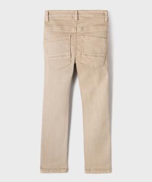 Pantalon slim avec taille ajustable garçon vue5 - GEMO (ENFANT) - GEMO