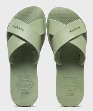 Mules de piscine Aqua unies à brides croisées femme - Havainas vue1 - HAVAIANAS - GEMO