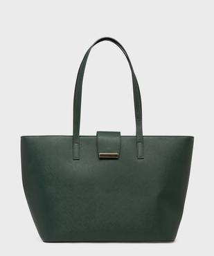 Sac cabas rigide en matière texturée femme vue1 - GEMO (ACCESS) - GEMO