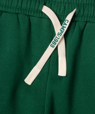 Pantalon de jogging intérieur molletonné garçon - Camps United vue2 - CAMPS GEMO FOR GOOD - GEMO