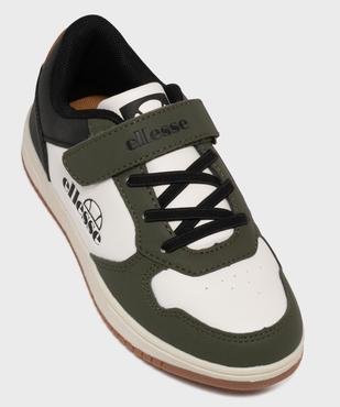 Baskets basses tricolores fermeture scratch garçon - Ellesse vue5 - ELLESSE - GEMO