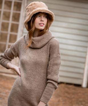 Bob femme ajustable en fourrure imitation vue2 - GEMO (ACCESS) - GEMO