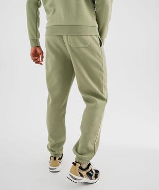 Pantalon de jogging en molleton doux homme vue3 - GEMO 4G HOMME - GEMO