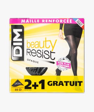 Collants opaque Beauty Resist femme (lot de 3) - Dim vue4 - DIM - GEMO