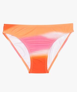Bas de maillot de bain fille dégradé de couleurs vue1 - GEMO (JUNIOR) - GEMO