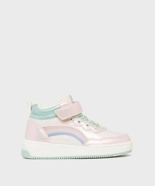 Baskets montantes pailletées et irisées fille vue1 - LOVELY WINGS - GEMO