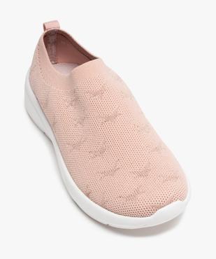 Baskets fille en maille unie style socquettes vue5 - GEMO (ENFANT) - GEMO