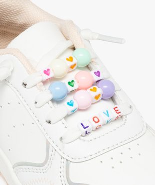 Baskets avec lacets élastiques fantaisie fille - Lovely Wings vue7 - LOVELY WINGS GEMO FOR GOOD - GEMO