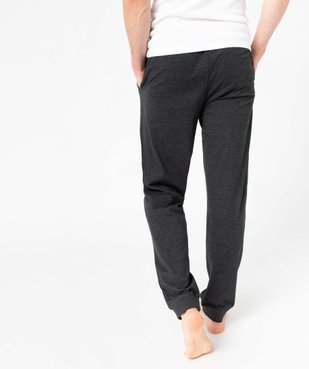 Pantalon de pyjama en jersey à taille élastique homme vue3 - GEMO(HOMWR HOM) - GEMO