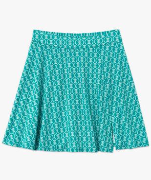 Jupe patineuse en  maille imprimée femme vue4 - GEMO(FEMME PAP) - GEMO