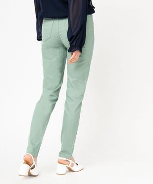 Pantalon coupe Slim taille normale femme vue3 - GEMO 4G FEMME - GEMO