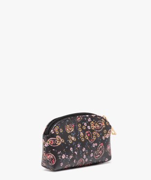 Porte-monnaie à motifs fleuris femme vue2 - GEMO (ACCESS) - GEMO