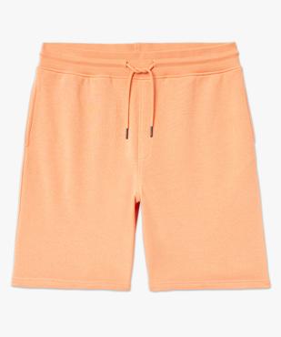 Bermuda en maille avec ceinture ajustable homme vue4 - GEMO (HOMME) - GEMO