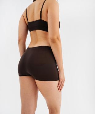 Boxer en maille extensible femme vue2 - GEMO 4G FEMME - GEMO
