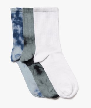 Chaussettes motif tie and dye garçon (lot de 3) vue1 - GEMO (ENFANT) - GEMO