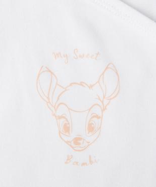 Bodies bébé à manches longues fermeture croisée motif Bambi (lot de 3) - Disney vue2 - DISNEY BABY - GEMO