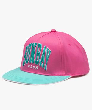 Casquette fille bicolore look urbain vue1 - GEMO (JUNIOR) - GEMO