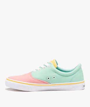 Baskets en toile skateshoes femme - Kappa Nisio vue3 - KAPPA - GEMO