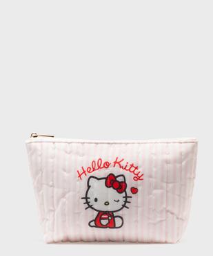 Trousse de toilette matelassée motif chat - Hello Kitty vue1 - HELLO KITTY - GEMO