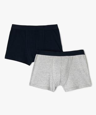 Boxers avec inscriptions urbaines garçon (lot de 2) vue1 - GEMO 4G GARCON - GEMO
