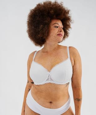 Soutien-gorge emboitant à armatures femme grande taille vue1 - GEMO(HOMWR FEM) - GEMO