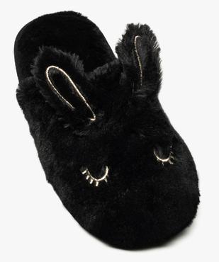 Mules d'intérieur femme avec broderie lapin vue5 - GEMO(HOMWR FEM) - GEMO