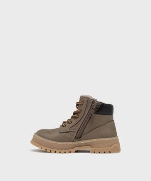 Boots à semelle crantée bébé garçon - Buggy vue3 - BUGGY - GEMO