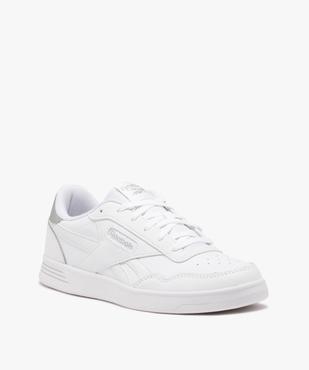 Baskets femme unies à lacets style rétro - Reebok  vue2 - REEBOK - GEMO