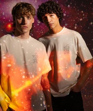 Haut de pyjama avec motif poitrine et dos mixte vue12 - GEMO 4G FEMME - GEMO