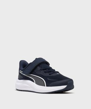 Baskets à scratch et lacets élastiqués garçon - Puma vue2 - PUMA - GEMO
