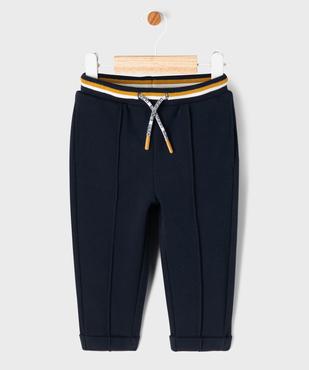 Pantalon en maille bébé garçon - LuluCastagnette vue1 - LULU CASTAGNETT - GEMO