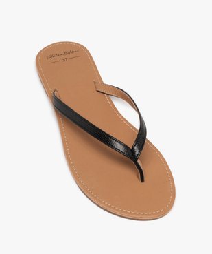 Tongs femme à petit talon plat et lanières fines - Valentina Baldano vue11 - VALENTINA BALDA - GEMO