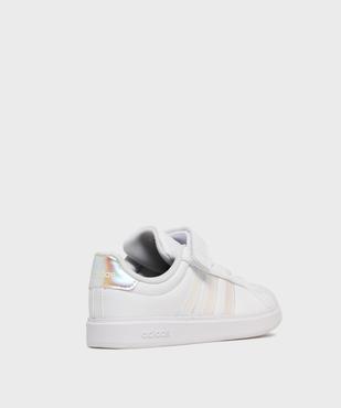 Baskets Streettalk EL C fermeture scratch fille - Adidas vue4 - ADIDAS - GEMO